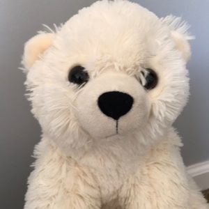 Polar bear plush